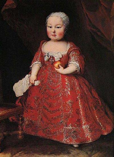 unknow artist Portrait of Carlo, Duke of Aosta who later died in infancy oil painting image
